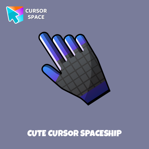 Cute Cursor Spaceship
